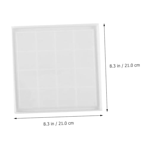 Tofficu DIY Silikon Epoxidharz Untersetzer Form Geometrisch Praktisch Für Becher Originelles Basteln von Tofficu