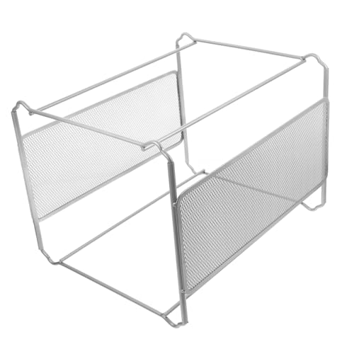 Tofficu Desktop-dateiregal Aus Mesh Für Schreibtisch Dateibox Zum Ordnen Von Akten Und Büromaterialien Platzsparendes Aufbewahrungsregal Für Büro Und Wohnung von Tofficu