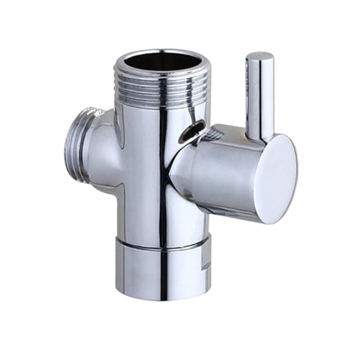 Tofficu Drei wege Bad Winkelventil aus Messing Umschaltbar für Brausewasserfluss Langlebig und Explosionsgeschützt Einfach zu Montieren Geeignet für Dusche und Handbrause von Tofficu