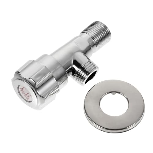 Tofficu Eckventil aus Zinklegierung mit Kupferkern Dicker Winkel stoppventil für Kalt Warmwasser Anschluss Installieren Auslaufsicher Geeignet für Dusche Waschbecken und Toilette Tofficu Eckventil aus Zinklegierung mit Kupferkern Dicker Winkel stoppventil für Kalt Warmwasser Anschluss Installieren Auslaufsicher Geeignet für Dusche Waschbecken und Toilette von Tofficu