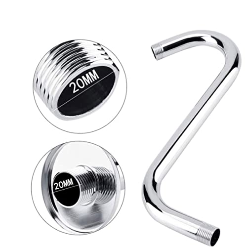 Tofficu Edelstahl Duscharm S förmig Gebogen Langlebig Rostfrei Ersatz Brauseverlängerung für Bad Duschkopf Kompatibel Einfache Montage Tofficu Edelstahl Duscharm S förmig Gebogen Langlebig Rostfrei Ersatz Brauseverlängerung für Bad Duschkopf Kompatibel Einfache Montage von Tofficu