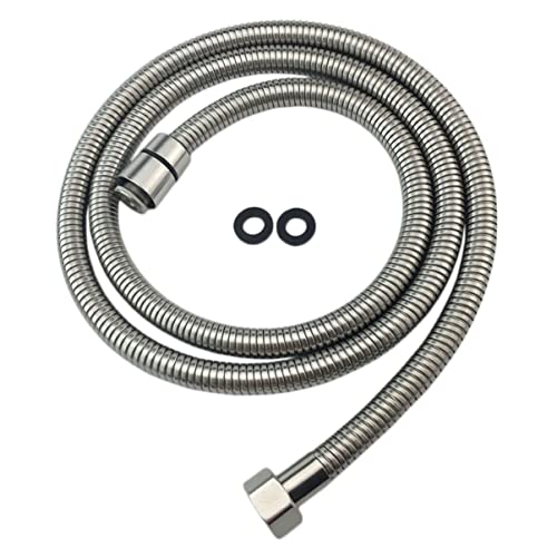 Tofficu Edelstahl Duschschlauch Verdickt Flexibel und Korrosionsbeständig Langlebig Geeignet für Warmwasser und Hartes Wasser Praktischer Anschluss für Badezimmer Handbrause Tofficu Edelstahl Duschschlauch Verdickt Flexibel und Korrosionsbeständig Langlebig Geeignet für Warmwasser und Hartes Wasser Praktischer Anschluss für Badezimmer Handbrause von Tofficu