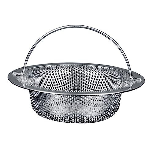 Tofficu Edelstahlfilter Küchenspüle Sieb Küchensieb Abtropffläche Abflussfänger Filter Für Die Küchenspüle Kleine Siebe Mesh Spüle Abflusssieb Geschirrspüle Filter Silber von Tofficu