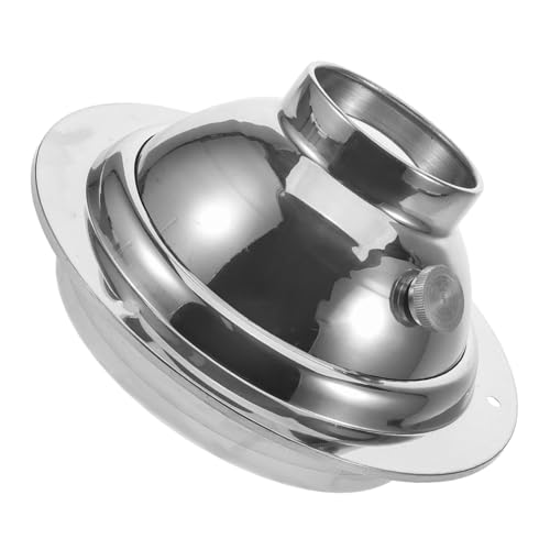 Tofficu Einstellbare Edelstahl-lüftungsabdeckung Rund mit Verstellbarem Luftstrom für Küche Bad Schlafzimmer Kugelförmiger Wandventilationsauslass zur Optimalen Frischluftzirkulation und Tofficu Einstellbare Edelstahl-lüftungsabdeckung Rund mit Verstellbarem Luftstrom für Küche Bad Schlafzimmer Kugelförmiger Wandventilationsauslass zur Optimalen Frischluftzirkulation und von Tofficu