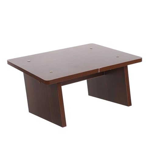 Tofficu Ergonomische Holz-fußstütze Geneigt für Schreibtisch Rutschfester Tragbarer Fußhocker für Büro und Zuhause Unterstützt Sitzhaltung und Entlastet Beine von Tofficu
