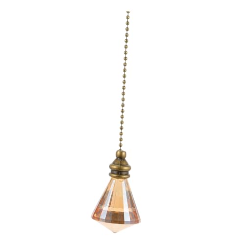 Tofficu Fan Pull Chain Extender Verstellbarer Glasanhänger für Deckenventilator Lampenersatz Langlebig und Rostfrei Geeignet für Pendelleuchten und Tischlampen Tofficu Fan Pull Chain Extender Verstellbarer Glasanhänger für Deckenventilator Lampenersatz Langlebig und Rostfrei Geeignet für Pendelleuchten und Tischlampen von Tofficu