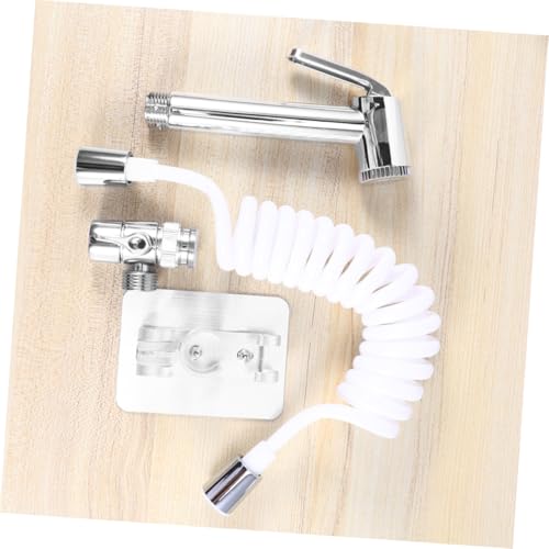 Tofficu Flexibler Wasserhahn Verlängerung Duschkopf für Waschbecken Abs Handbrause mit Langem Schlauch Einstellbarer Winkel Universalanschluss für Bad und Haardusche Tofficu Flexibler Wasserhahn Verlängerung Duschkopf für Waschbecken Abs Handbrause mit Langem Schlauch Einstellbarer Winkel Universalanschluss für Bad und Haardusche von Tofficu