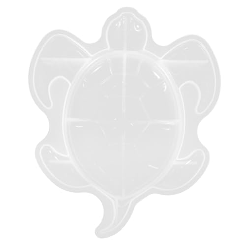 Tofficu Flexibles DIY Silikonform Schildkröte für Epoxidharz Gießform Langlebige Wiederverwendbare Klebende Handwerksform für Präzises Basteln und Kreative Schmuckherstellung von Tofficu