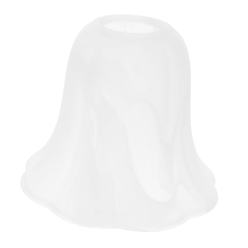 Tofficu Frostglas Lampenschirm Glockenform Wolkenmuster Ersatzglas für Deckenventilator Kronleuchter Wandlampe Wohnzimmer Beleuchtung von Tofficu