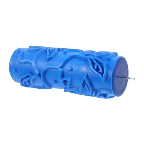 Tofficu Gemusterte Gummiwalze DIY Farbroller Wanddekoration Musterroller für Wandfarbe Langlebig Einfache Anwendung Geeignet für Wand Deckenmuster Perfektes Werkzeug zur von Tofficu
