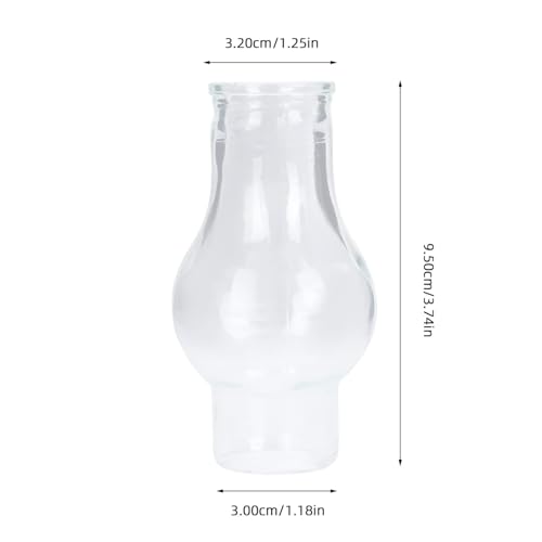 Tofficu Glas öllampenschirm aus Hochwertigem Glas Hitzebeständig Dekorativer Lampenschirm für Petroleumlampe Diffuse Beleuchtung Stilvolle Langlebige Öllampen abdeckung Tofficu Glas öllampenschirm aus Hochwertigem Glas Hitzebeständig Dekorativer Lampenschirm für Petroleumlampe Diffuse Beleuchtung Stilvolle Langlebige Öllampen abdeckung von Tofficu