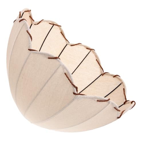 Tofficu Großer Lampenschirm aus Stoff für Pendelleuchte Vintage Stil Runder Lampenabdeckung Kompatibel mit Leuchten für Hotel rustikales Wohnzimmer Schlafzimmer von Tofficu