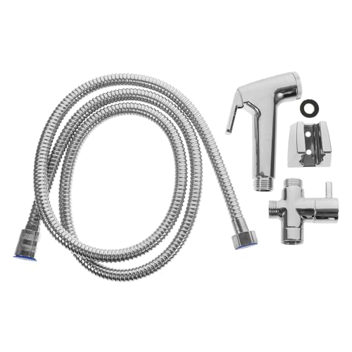 Tofficu Hand-bidet-sprühset für Toiletten – Tragbares Bidet-sprühset, Edelstahl-bidet-sprühset für Badezimmer, Duschbrause mit Wasserhahnumsteller, Duschkopf für Die Persönliche Hygiene Tofficu Hand-bidet-sprühset für Toiletten – Tragbares Bidet-sprühset, Edelstahl-bidet-sprühset für Badezimmer, Duschbrause mit Wasserhahnumsteller, Duschkopf für Die Persönliche Hygiene von Tofficu