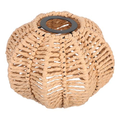 Tofficu Handgefertigter Handgewebter Boho-lampenschirm in Kürbisform Rustikaler Pendelleuchtenschirm mit Lochdurchmesser Dekorative Deckenleuchte für Wohnzimmer und Esszimmer Tofficu Handgefertigter Handgewebter Boho-lampenschirm in Kürbisform Rustikaler Pendelleuchtenschirm mit Lochdurchmesser Dekorative Deckenleuchte für Wohnzimmer und Esszimmer von Tofficu