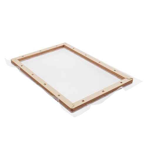 Tofficu Handgemachter Papierherstellungsrahmen mit Netz für DIY Papierherstellung und Bastelprojekte Wiederverwendbar für Erwachsene von Tofficu