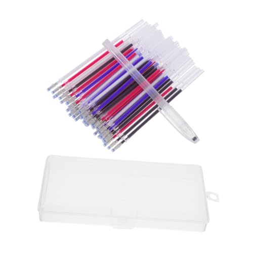 Tofficu Heat Erasable Stoffmarkierstifte Teilig Hitze Löschbare Wasserlösliche Schneiderwerkzeuge mit Spitze Präzise Nähstifte für DIY Quilten Bekleidungsherstellung Aufbewahrungsbox von Tofficu