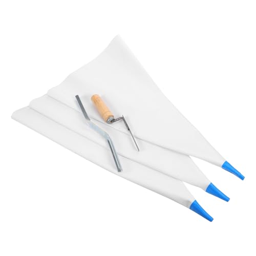 Tofficu Heavy-duty Mörtelbeutel mit Metallspitze Reißfestes Fugenbeutel Präzise Zementversiegelung Feuchtigkeitsbarriere Sicherer Transport und Langlebige Lagerung für Fliesen von Tofficu