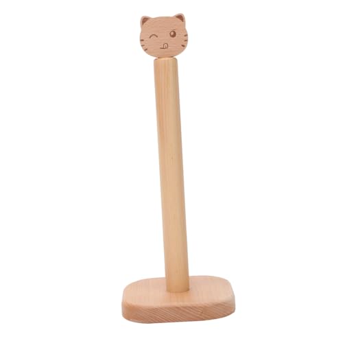 Tofficu Holz Papierrollenhalter Küchenrolle Ständer Cartoon Tierkopf Design Freistehend Platzsparend Einfache Montage Küchenutensil Organizer für Haushalt und Küche Tofficu Holz Papierrollenhalter Küchenrolle Ständer Cartoon Tierkopf Design Freistehend Platzsparend Einfache Montage Küchenutensil Organizer für Haushalt und Küche von Tofficu