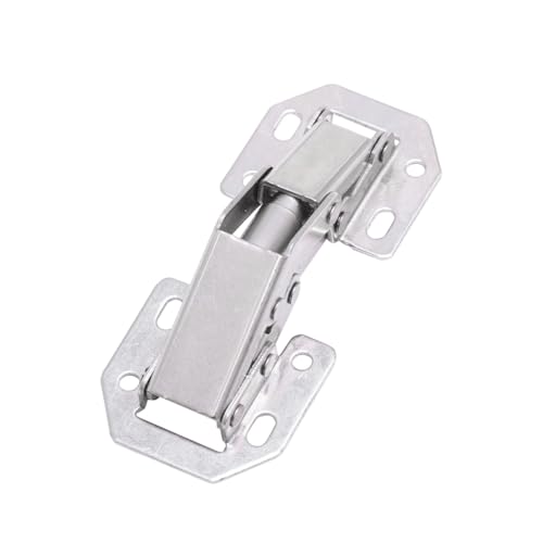 Tofficu Hydraulisches Dickes Scharnier Geräuschdämpfendes Festes Metallscharnier für Schranktüren Geeignet für Küchen Badschränke Einfache Montage Langlebig und Korrosionsbeständig von Tofficu