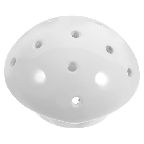 Tofficu Keramik Urinalstopfen mit Poren Urinalabdeckung für Herren Verhindert Geruch und Spritzschutz Praktischer Badezimmer Urinalstrainer Verschluss Sicherer Sitz Tragbar für Zuhause von Tofficu