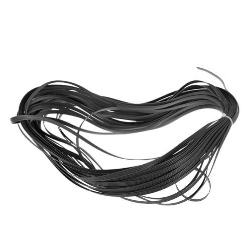 Tofficu Kunststoff Rattan Reparaturset Wetterfestes Flechtmaterial für Gartenmöbel Outdoor Stuhl Reparatur DIY mit Natürlichem Aussehen Langlebig und Einfach Anzuwenden von Tofficu