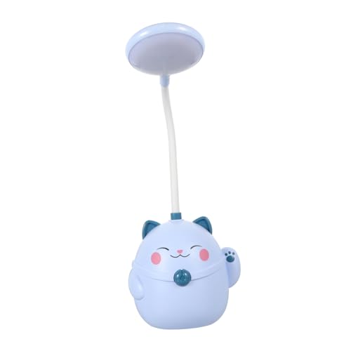 Tofficu LED Schreibtischlampe USB Aufladbar mit Stifthalter Dimmbares für Studenten Nachttisch und Arbeitslampe Langlebiges Design Geeignet für Schlafzimmer Büro und Wohnräume von Tofficu