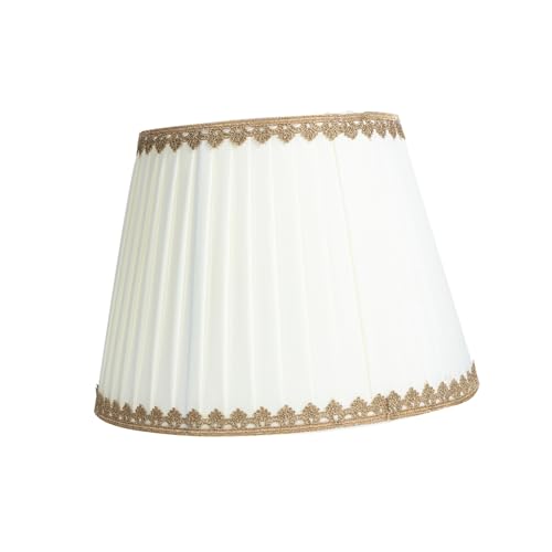 Tofficu Lace Lampenschirm für Tisch und Stehlampe Elegantes Gehäuse Strapazierfähigem Passend für Schlafzimmer und Wohnzimmer Leicht zu Installieren für Zuhause von Tofficu