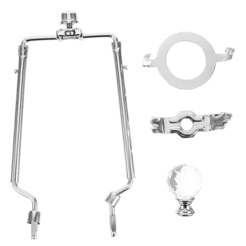 Tofficu Lamp Harp Metall Lampenschirmhalter Abnehmbar Rostfrei Lampenreparatur Zubehör Für Tisch Stehlampen Mit Lampenknopf Einfach Montierbar von Tofficu