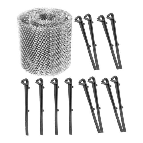 Tofficu Laubschutz Dachrinnen Mesh mit Grauen Haken Robustes Gartenschutzfilter Installieren Verhindert Laubverstopfung für Balkon und Gartenabläufe Geeignet Tofficu Laubschutz Dachrinnen Mesh mit Grauen Haken Robustes Gartenschutzfilter Installieren Verhindert Laubverstopfung für Balkon und Gartenabläufe Geeignet von Tofficu