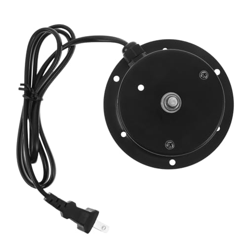 Tofficu Leiser Langlebiger Spiegelkugel motor mit Schwarzem Gehäuse Kompakt und Installieren für Disco Bühnenbeleuchtung und Events zur Dynamischen Lichtreflexion von Tofficu