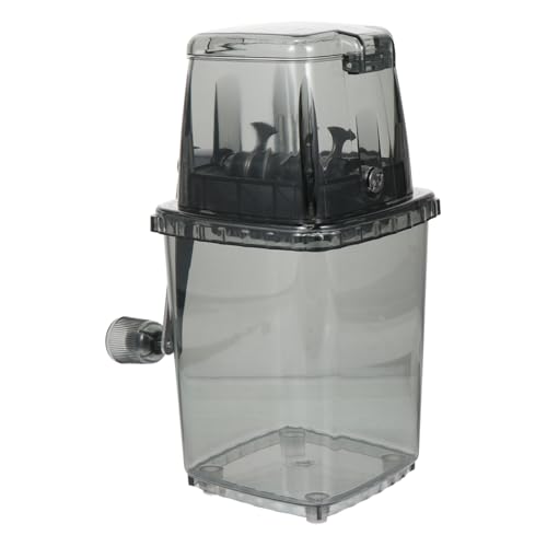 Tofficu Manueller Eiscrusher mit Handkurbel Kompakte Multifunktionale Eiscrusher Maschine aus Langlebigem Edelstahl für Zuhause Büro und Hotel Transparenter Deckel Tragbar und Einfach zu Tofficu Manueller Eiscrusher mit Handkurbel Kompakte Multifunktionale Eiscrusher Maschine aus Langlebigem Edelstahl für Zuhause Büro und Hotel Transparenter Deckel Tragbar und Einfach zu von Tofficu