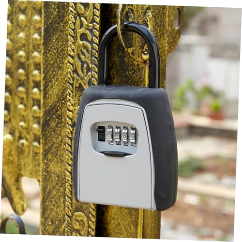 Tofficu Mehrstelliger Sicherheitscode Rostresistente Mischung Großer Innenraum Tragbare Schlüsselbox Einfache Wand Türbefestigung ohne Werkzeug Vielseitiger Schlüsselsafe für Zuhause Tofficu Mehrstelliger Sicherheitscode Rostresistente Mischung Großer Innenraum Tragbare Schlüsselbox Einfache Wand Türbefestigung ohne Werkzeug Vielseitiger Schlüsselsafe für Zuhause von Tofficu