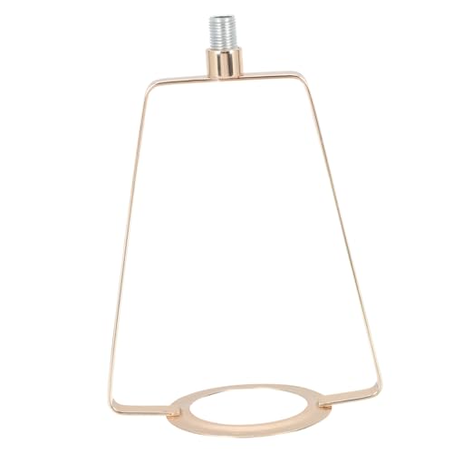 Tofficu Metall Lampenharfe Gold für Tischlampe Stabile Lampenschirmhalterung Rostbeständig DIY Lampenhalter Zubehör für Reparatur und Ersatz Einfach zu Montieren Langlebig und Robust von Tofficu