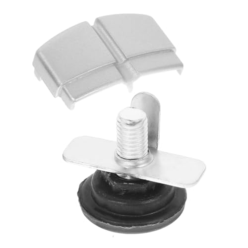 Tofficu Metallfixierplatte für Schreibtisch Trennwand Stabiles Teiliges Befestigungsset Einfache Design Passend zu Büromöbeln Langlebiges Zubehör für Desk Screen Fixing Pads von Tofficu