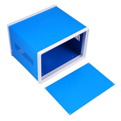 Tofficu Metallgehäuse Projektbox Elektronik Verteilerkasten Robust Langlebig mit Schraubverschluss für Kabelverbindung und Elektrische Geräte Zuhause Werkstatt Tofficu Metallgehäuse Projektbox Elektronik Verteilerkasten Robust Langlebig mit Schraubverschluss für Kabelverbindung und Elektrische Geräte Zuhause Werkstatt von Tofficu