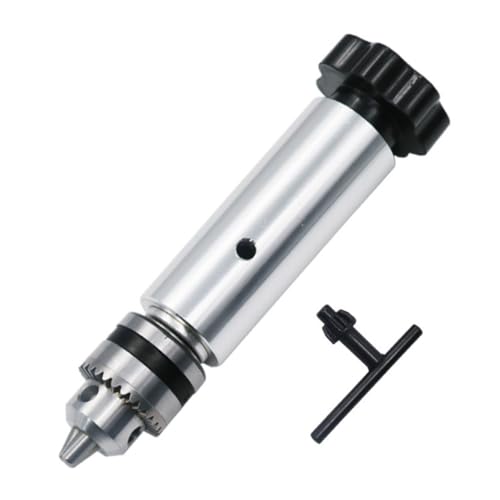 Tofficu Mini Handbohrer Set aus Stahl Präzisions handbohrer mit Spannzange Tragbares DIY Werkzeug für Elektronik Modellbau Holzverarbeitung und Reparaturen von Tofficu