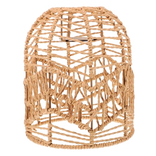 Tofficu Moderner Gewebter Lampenschirm aus Leichtem Robustem Material für Pendelleuchten Rustikales Design Dekorativ für Wohnzimmer Schlafzimmer Restaurant und Büro Einfach zu Montieren Tofficu Moderner Gewebter Lampenschirm aus Leichtem Robustem Material für Pendelleuchten Rustikales Design Dekorativ für Wohnzimmer Schlafzimmer Restaurant und Büro Einfach zu Montieren von Tofficu
