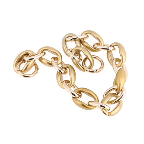 Tofficu Modetaschenkette Premium Acryl und Legierung für Umhängetaschen Goldene Geldbörsenkette zur Personalisierung und Aufwertung Ihrer Langlebig Tofficu Modetaschenkette Premium Acryl und Legierung für Umhängetaschen Goldene Geldbörsenkette zur Personalisierung und Aufwertung Ihrer Langlebig von Tofficu