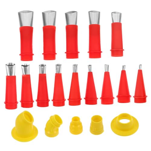 Tofficu Multifunktionales mit Abnehmbarer Edelstahl gliederdüse für Kleberauftrag Wiederverwendbar Einfache Reinigung Langlebig für Glas Klebstoffanwendung DIY und Bau Tofficu Multifunktionales mit Abnehmbarer Edelstahl gliederdüse für Kleberauftrag Wiederverwendbar Einfache Reinigung Langlebig für Glas Klebstoffanwendung DIY und Bau von Tofficu