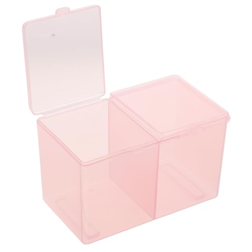 Tofficu Nagelwerkzeug Aufbewahrungsbox Fächer Nagelkunst Organizer für Nagelpolitur Maniküre Zubehör Tragbar Leicht von Tofficu