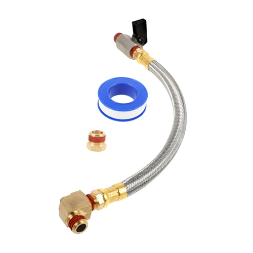 Tofficu Npt Außengewinde Kugelhahn schnellkupplung aus Robustem Messing Verschleißfestes Ablassventil für Kompressortank Installieren Vielseitig Einsetzbar Langlebiges Zubehör Tofficu Npt Außengewinde Kugelhahn schnellkupplung aus Robustem Messing Verschleißfestes Ablassventil für Kompressortank Installieren Vielseitig Einsetzbar Langlebiges Zubehör von Tofficu