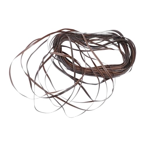 Tofficu PE Rattan Webmaterial Kaffee-farbverlauf Doppelprägung Flexibles Witterungsbeständiges Reparaturmaterial für Gartenmöbel Korbwaren DIY Handwerk Tofficu PE Rattan Webmaterial Kaffee-farbverlauf Doppelprägung Flexibles Witterungsbeständiges Reparaturmaterial für Gartenmöbel Korbwaren DIY Handwerk von Tofficu