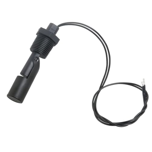 Tofficu PP Schwimmerschalter für Wasserstandssensor Horizontaler Flüssigkeitspegel Sensor für Aquarien Tanks und Hydroponik Schwarz von Tofficu