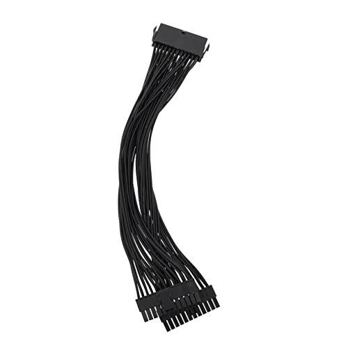 Tofficu Pin Atx Stromverlängerungskabel Dual Mainboard Splitter für Pc Atx Verlängerungskabel Kompatibel mit Pin Motherboards für Große Gehäuse von Tofficu
