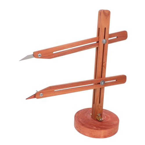 Tofficu Pottery Measuring Gauge aus Holz Verstellbarer Töpferstab für Präzise Tonhöhe und Multifunktionales Keramik-Werkzeug für Gleichmäßige Formen und Töpferkreisel-projekte Tofficu Pottery Measuring Gauge aus Holz Verstellbarer Töpferstab für Präzise Tonhöhe und Multifunktionales Keramik-Werkzeug für Gleichmäßige Formen und Töpferkreisel-projekte von Tofficu