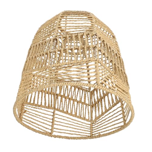 Tofficu Praktischer Chinesischer Stil Papierseil Lampenschirm Kreative Lampenabdeckung für Wohnzimmer Restaurant und Hotellobbys Eleganter Woven Lampshade für Stilvolle Beleuchtung Tofficu Praktischer Chinesischer Stil Papierseil Lampenschirm Kreative Lampenabdeckung für Wohnzimmer Restaurant und Hotellobbys Eleganter Woven Lampshade für Stilvolle Beleuchtung von Tofficu