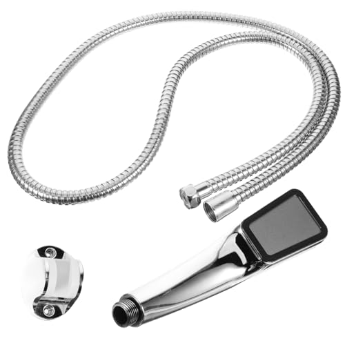 Tofficu Quadratischer Hochdruck duschkopf mit Düsen Multifunktional Inklusive Brauseschlauch und Halterung Abs material Kalkresistente Düsen für Bad und Hotelgebrauch Tofficu Quadratischer Hochdruck duschkopf mit Düsen Multifunktional Inklusive Brauseschlauch und Halterung Abs material Kalkresistente Düsen für Bad und Hotelgebrauch von Tofficu