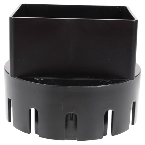 Tofficu Regenrinnen Fallrohr Adapter Schwarz für Regentonnen Anschluss Wasserdichter Verbindungskonverter für Dachentwässerungssysteme Einfache DIY Installation Wetterbeständig und Tofficu Regenrinnen Fallrohr Adapter Schwarz für Regentonnen Anschluss Wasserdichter Verbindungskonverter für Dachentwässerungssysteme Einfache DIY Installation Wetterbeständig und von Tofficu