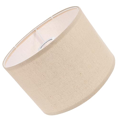 Tofficu Removable Fabric Lampshade für Tischlampen Wandleuchten und Kronleuchter Eleganter und Dekorativer Lampenschirm Langlebigem Leinenmaterial Beige Tofficu Removable Fabric Lampshade für Tischlampen Wandleuchten und Kronleuchter Eleganter und Dekorativer Lampenschirm Langlebigem Leinenmaterial Beige von Tofficu