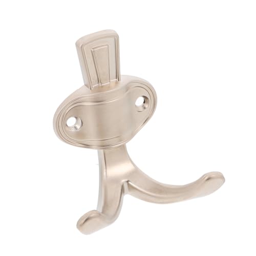 Tofficu Robuster Metall wandhaken für Mäntel Hüte und Taschen Platzsparendes Design Vielseitig Nutzbar im Bad Flur und Küche Einfach zu Montieren Langlebig und Zuverlässig für Ordnung von Tofficu